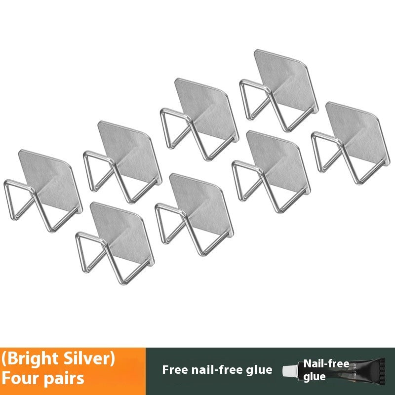 No-Drill Wall Pot Rack for Easy Kitchen Organization