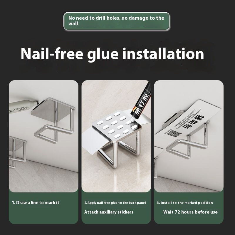 No-Drill Wall Pot Rack for Easy Kitchen Organization