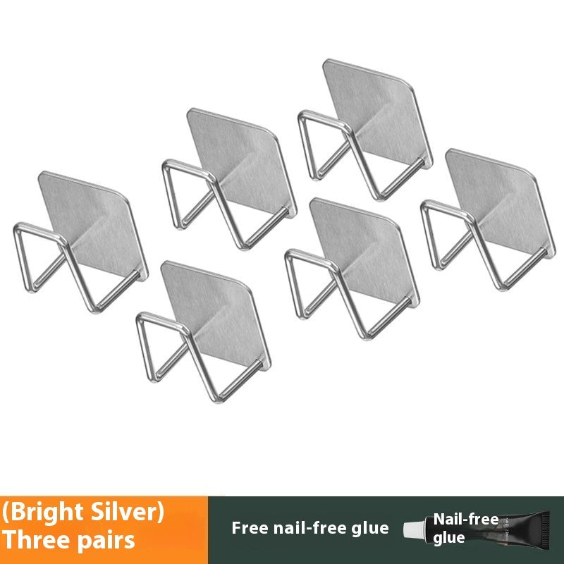 No-Drill Wall Pot Rack for Easy Kitchen Organization