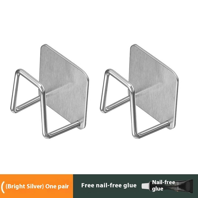 No-Drill Wall Pot Rack for Easy Kitchen Organization