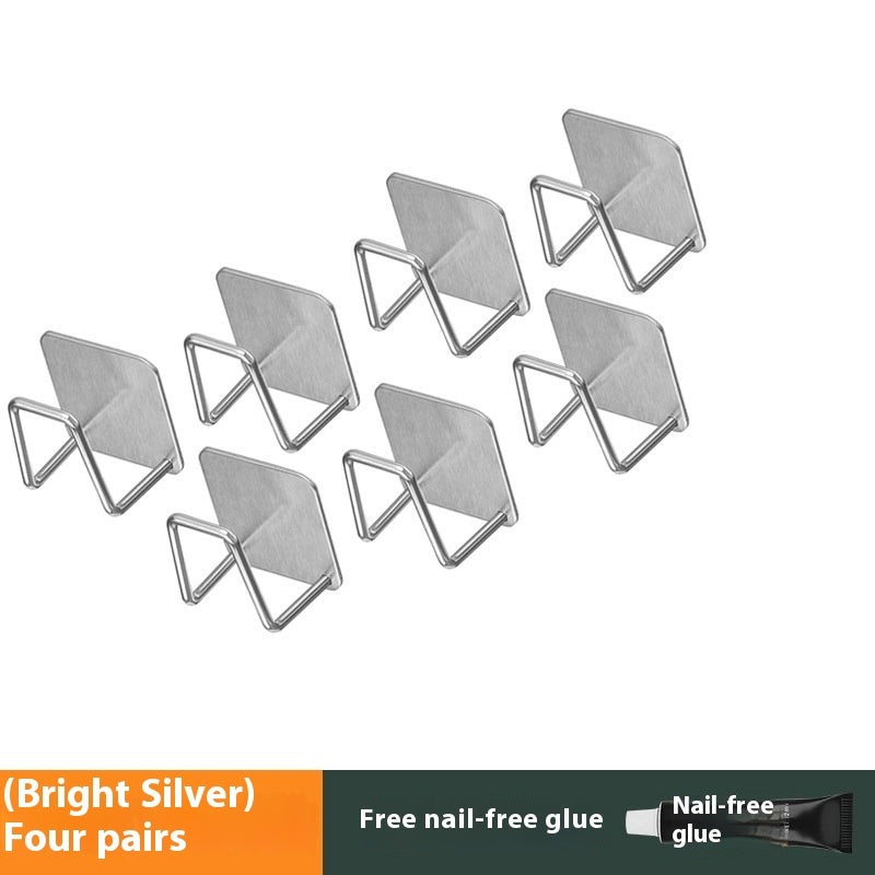 No-Drill Wall Pot Rack for Easy Kitchen Organization