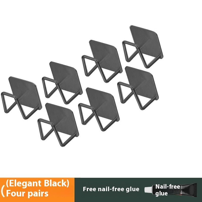 No-Drill Wall Pot Rack for Easy Kitchen Organization