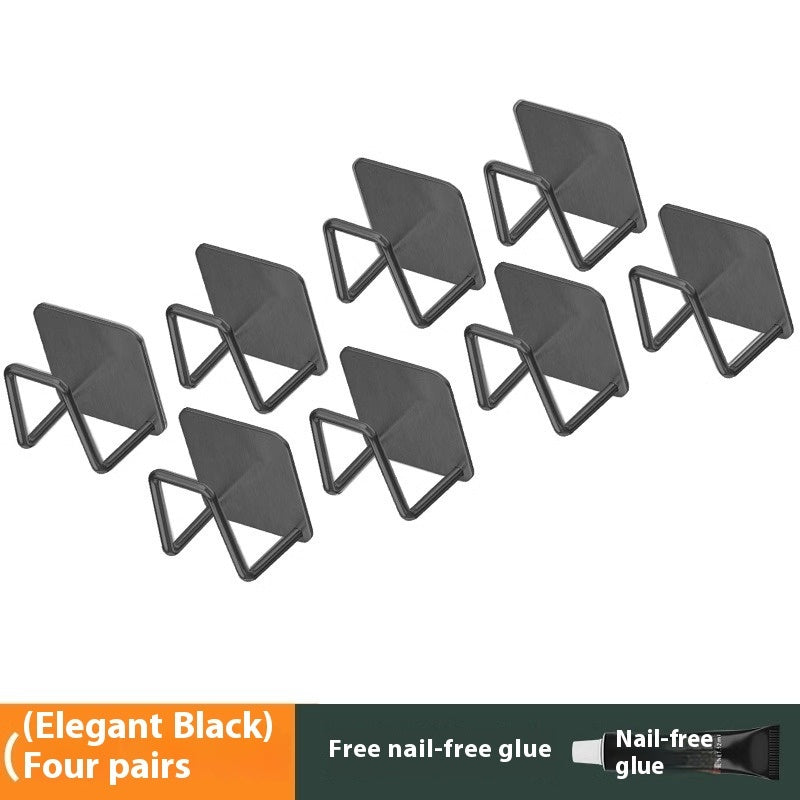 No-Drill Wall Pot Rack for Easy Kitchen Organization