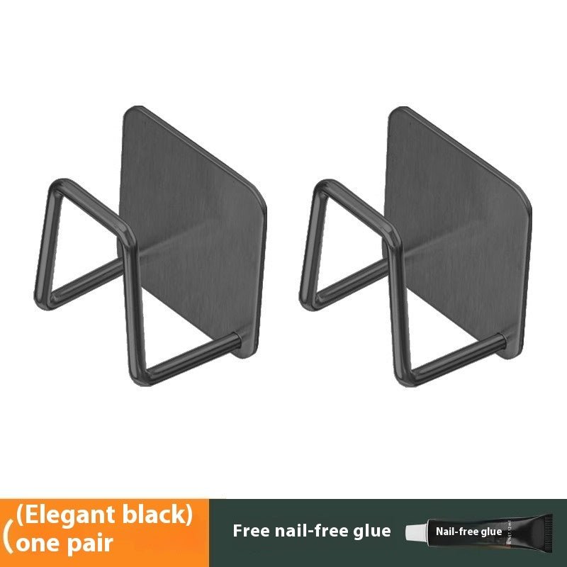 No-Drill Wall Pot Rack for Easy Kitchen Organization